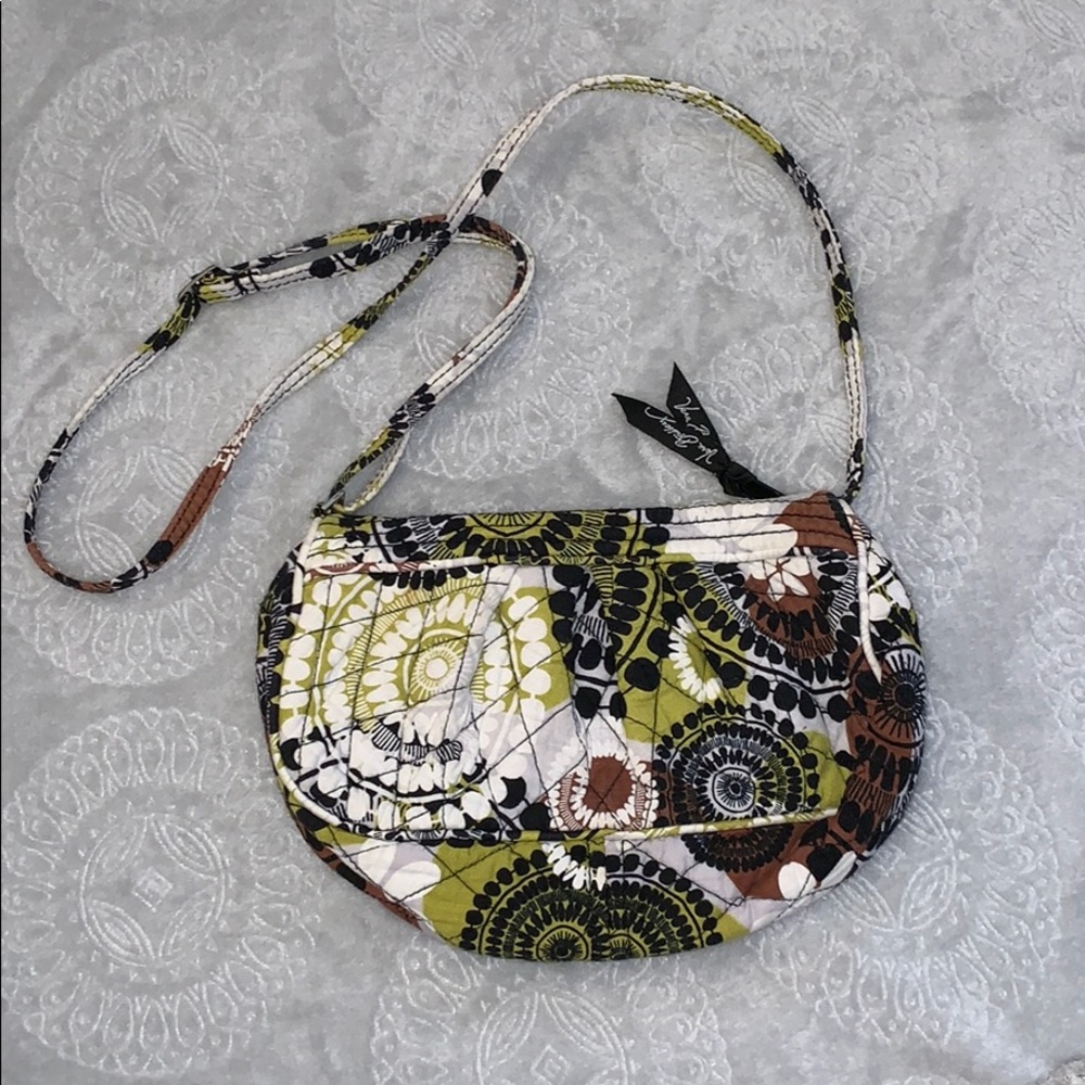 Vera Bradley Crossbody Purse in Cocoa Moss